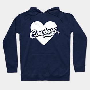 Vintage Cowboys School Spirit // High School Football Mascot // Go Cowboys Hoodie